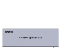 UNITEK Rozdzielacz HDMI 4K 1 wejście 16 wyjść 4K@30Hz V1137AGY01-EU - 1455248 - zdjęcie 3